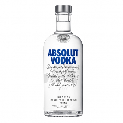 ABSOLUT VODKA 750ML