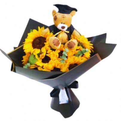 GIRASOLES EN GRADUACION